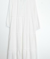 Robes 3 plis blanches