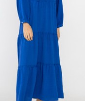 Robes 3 plis bleues